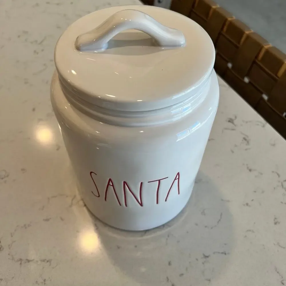 Rae Dunn Large Santa Canister - Picture 2 of 8